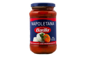 Соус томатный с овощами Napoletana Barilla c/б 400г