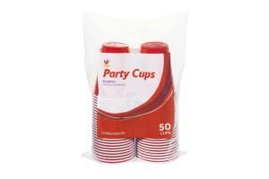 Ahold Party Cups Plastic Blue - 9 OZ