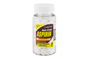 CareOne Aspirin Tablets Regular Strength - 300 CT