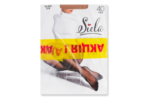 Набор колготок женских Siela Collant Collection Just №SST10002 20den 2 glace + 40den 2 glace 2шт