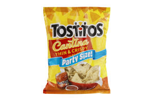 Tostitos Cantina Tortilla Chips Thin & Crispy Party Size