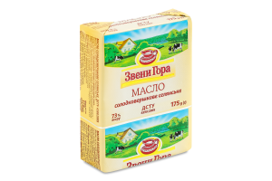 Масло солодковершкове 73% Селянське Звени Гора м/у 175г