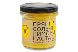 Паста Пряні солені лимони Brave Bee с/б 150г