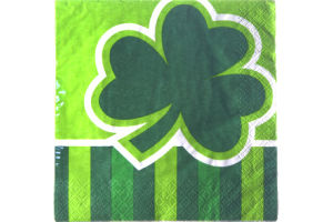 Hallmark Party St. Patrick's Big Shamrock Napkins - 16 CT