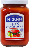 Соус стерилізований Український Ніжин с/б 300г