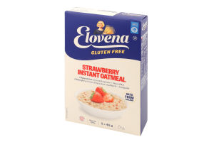 Каша-минутка овсяная с клубникой Elovena к/у 5х40г