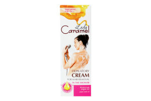 Крем для депиляции тела в душе Lady Caramel 100мл