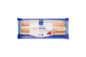 Булки для французского хот-дога замороженные с отверстием METRO Chef м/у 6х60г