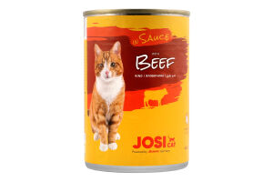 Корм д/котів JosiCat Телятина в соусі 415г ж/б Josera