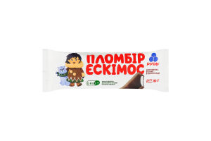 Морозиво пломбір Ескімос Рудь м/у 80г