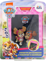 Іграшка Планшет д/малювання Paw Patrol LCD екран 6,5'' трафарет наліпки KH74/002L Kids Hits