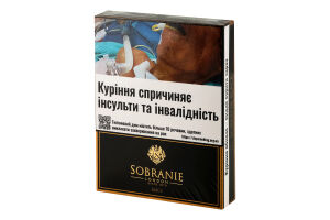 Сигарети з фільтром Sobranie Black 20шт