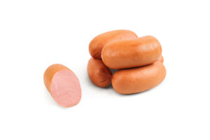 Сардельки вареные из мяса птицы Филейные Соколівські в/с кг