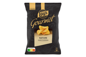 Чипси картопляні солоні Gurmet Lay's м/у 120г