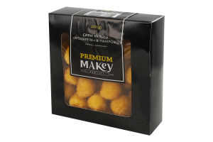 Кульки сирні заморожені смажені в паніровці Моцарела Premium Makey к/у 250г