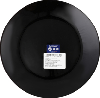 Тарілка обідня Зелі Блек скло 25см Люмінарк