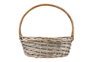 Кошик плетений овальний 40х30х15см 986386