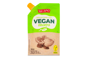 Соус майонезный 50% Vegan mayo Щедро д/п 190г