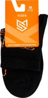 Шкарпетки дитячі MovementStandard №MS M0402S 35 27-29 чорний