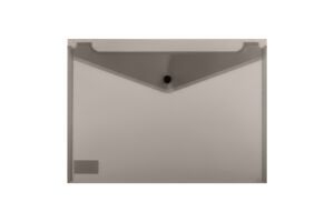 Папка-конверт А4 темно-зелена прозора на кнопці BM.3926-15 Buromax