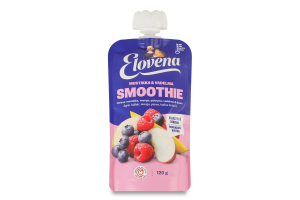 Смузі з чорницею та малиною Elovena д/п 120г