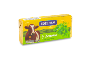 Сыр плавленый 20% С зеленью Edeldam м/у 64г