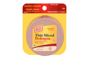 Oscar Mayer Thin Sliced Bologna