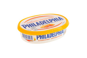 Сир 34% м'який з копченим лососем пастеризований Philadelphia п/у 175г