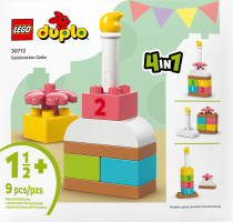 Конструктор для дітей від 1.5року №30712 Celebration cake Duplo Lego 9ел