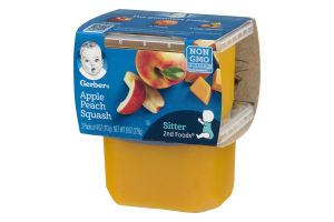 Gerber Apple Peach Sqaush 2nd Foods