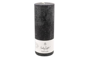 Свічка чорна №С06*15/1-7.7 Циліндр Candy Light 1шт