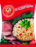 Вермишель быстрого приготовления со вкусом говядины Daryna м/у 50г