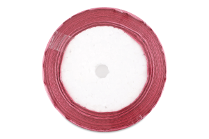 Стрічка д/подарунків мікс бордових тонів №37/48/165/166 сатин 1,2см*22м