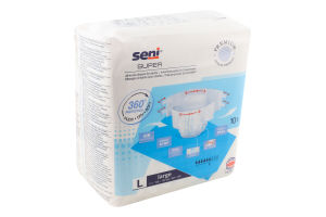 Підгузники для дорослих Large Super Seni 10шт
