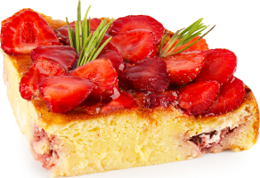 Сирник Крафтяр з полуницею