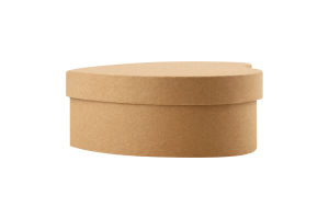 Коробка подарункова Серце крафтове 16*14*6см Parus Yang