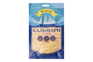 Кальмари сушені солоні Морські м/у 50г
