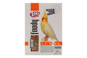 Корм д/німф 500г Lolo Pets