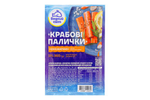 Палочки крабовые Океанические Водний світ в/у охл 360г