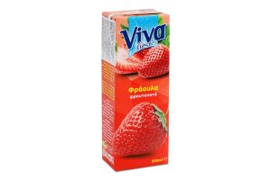 Напиток безалкогольный Клубника Viva Fresh т/п 0.25л