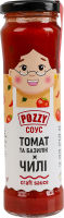 Соус Томат та базилік х чилі Pozzy с/б 205г