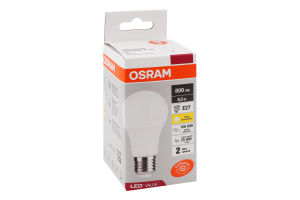 Лампа світлодіодна 8,5W 230V E27 3000К LVCLA75 Осрам