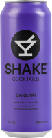 Напиток слабоалкогольный 500мл 7% сильногазированный Дайкири Cocktails Shake ж/б