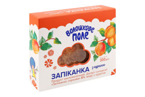 Запеканка творожная 8% с курагой Волошкове поле к/у 300г