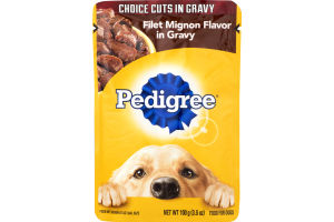 Pedigree Choice Cuts In Gravy Filet Mignon Flavor in Gravy