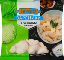 Вареники заморожені з капустою Levada м/у 400г