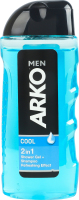 Гель для душа и шампунь для волос 2в1 Cool Arko Men 260мл