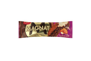 Морозиво 8% вершкове в молочному шоколаді з мигдалем Almond Magnat м/у 75г