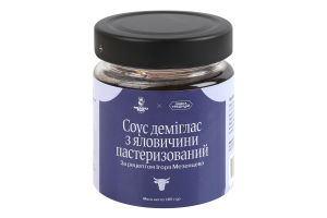 Соус из говядины пастеризованный Демиглас М'ясоріг с/б 185г