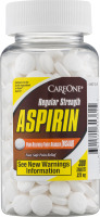 CareOne Aspirin Tablets Regular Strength - 300 CT